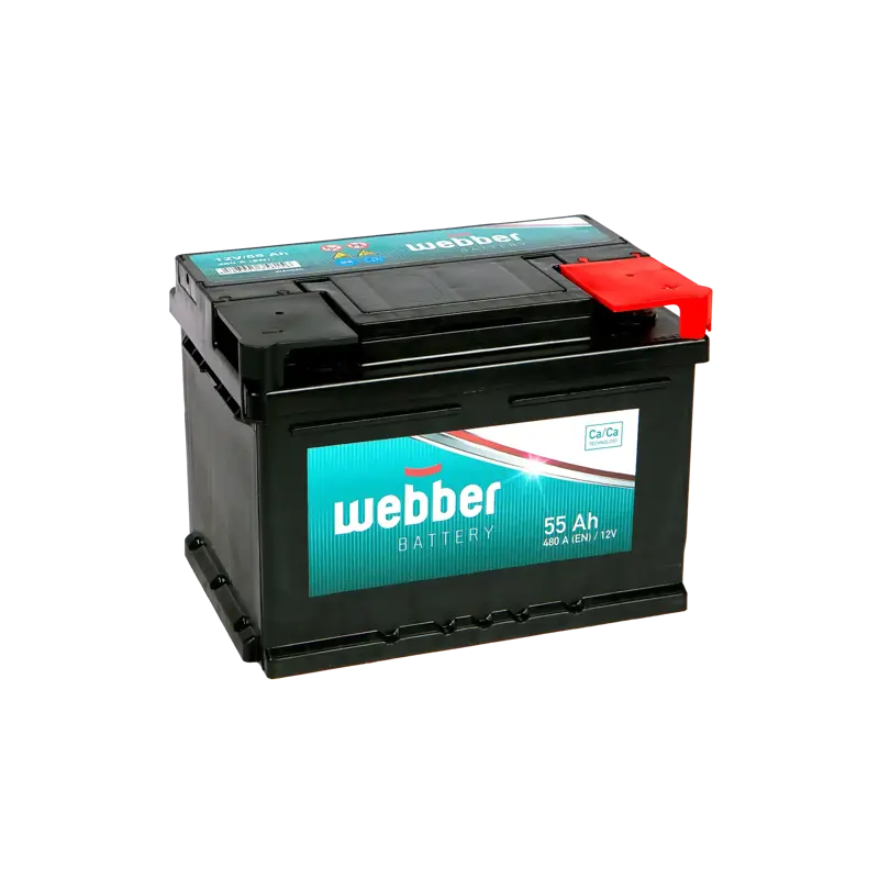 WEBBER   12V/55 Ah LB2