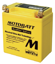 MotoBatt 12V/ 8Ah (P) MBTX7U 